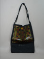 Sac de plage en maille creuse Le Mad'Beach Tail pie