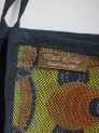 Sac de plage en maille creuse Le Mad'Beach Tail pie