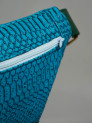 Sac Banane Le Djatta Blue Croko Electro