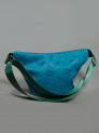 Sac Banane Le Djatta Blue Croko Electro