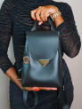Sac à dos mini en Wax All Black