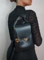 Sac à dos mini en Wax All Black