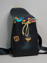 Sac à dos mini en Wax All Black