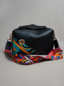 Sac en Wax et simili cuir Le Dee Black Madaldy