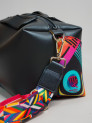 Sac en Wax et simili cuir Le Dee Black Madaldy