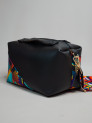 Sac en Wax et simili cuir Le Dee Black Madaldy