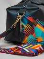 Sac en Wax et simili cuir Le Dee Black Madaldy