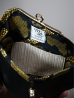 Sac en wax le Précieux black & brown
