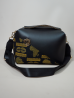 Sac en Wax et simili cuir Le Dee black Africa