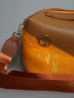 Sac Le Dee Orange & Marron – Élégance artisanale | The Mad Shop
