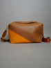 Sac Le Dee Orange & Marron – Élégance artisanale | The Mad Shop