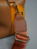 Sac Le Dee Orange & Marron – Élégance artisanale | The Mad Shop