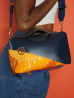 Sac Le Dee Noir & Corail – Élégance artisanale | The Mad Shop