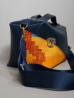 Sac Le Dee Noir & Corail – Élégance artisanale | The Mad Shop