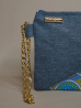 Pochette Tiny  Jean et wax  – Élégance artisanale | The Mad Shop