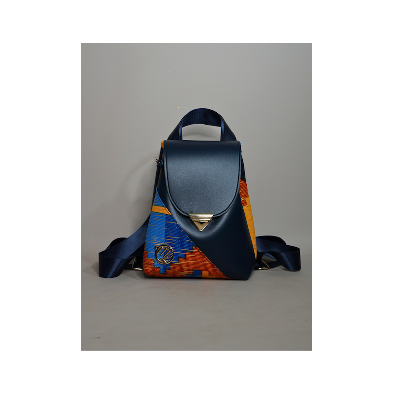 Sac à dos mini Bleu & Wax