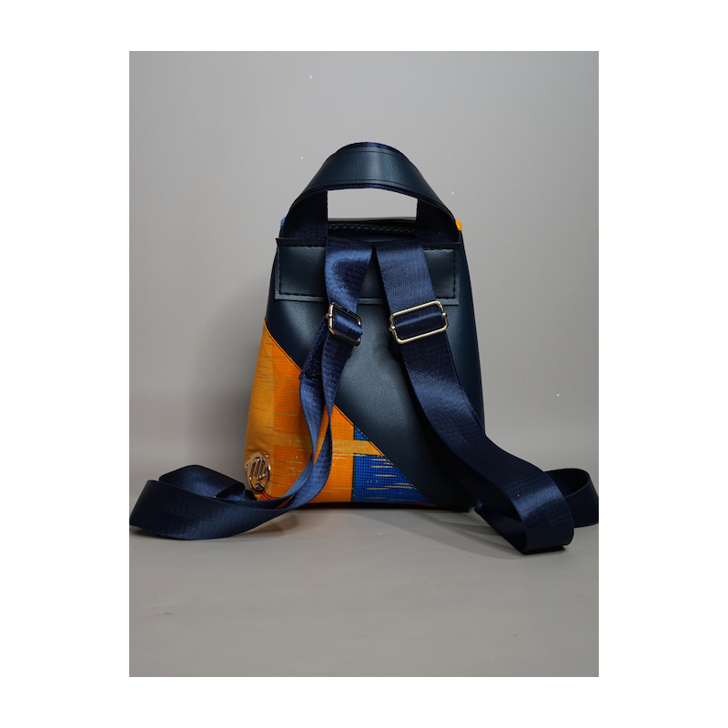 Sac à dos mini Bleu & Wax