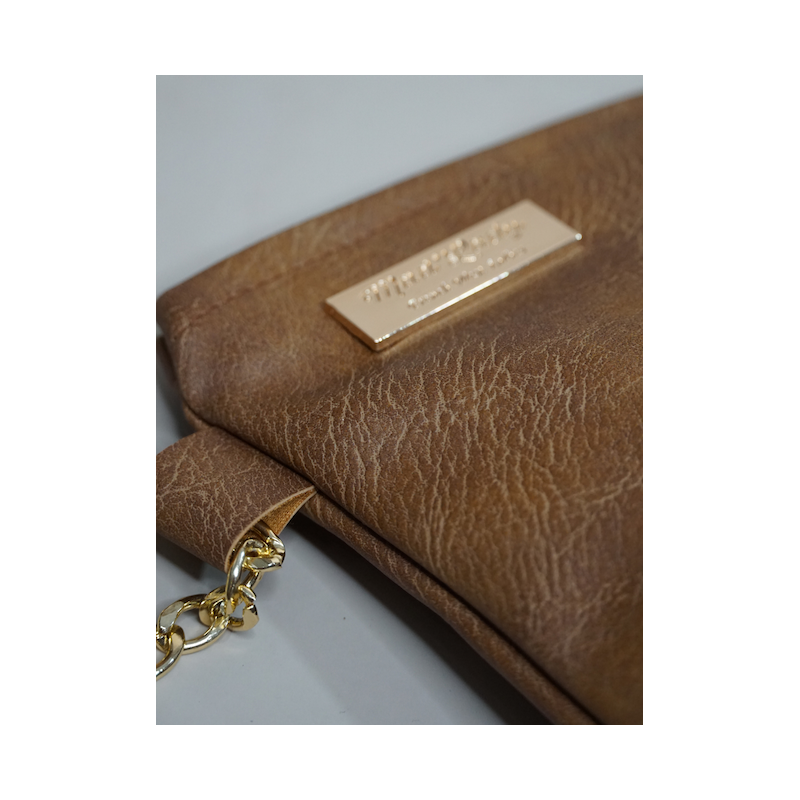 Pochette Tiny brown Pan
