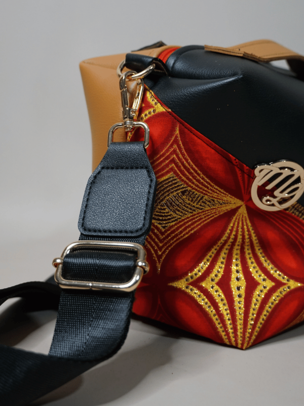 Sac Le Dee Biton Black & Red