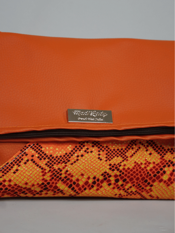 Pochette NoName Serpent cognac| The Mad Shop