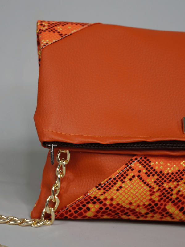 Pochette NoName Serpent cognac| The Mad Shop