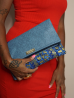 Pochette NoName Serpent Bleu