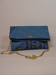Pochette NoName Serpent Bleu
