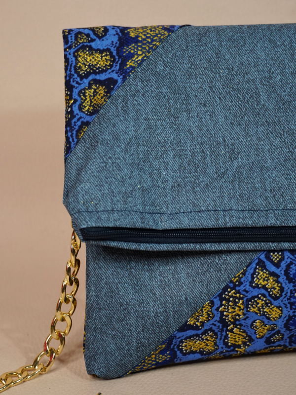Pochette NoName Serpent Bleu