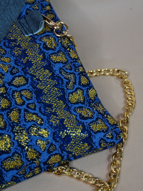 Pochette NoName Serpent Bleu